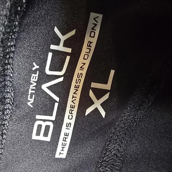 BLACK by Zumba Women's Black Snakeskin Print Leggings with Zipper Pocket - Picture 5 of 6